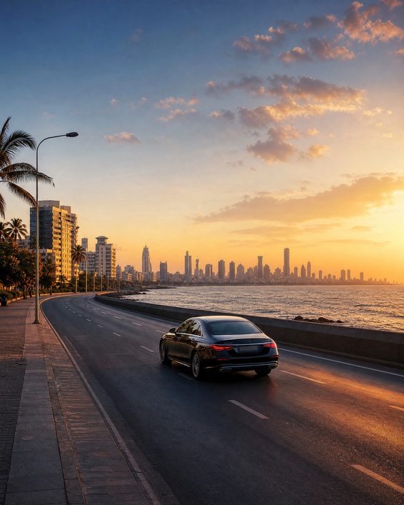 Mumbai coastal business travel by executive chauffeur